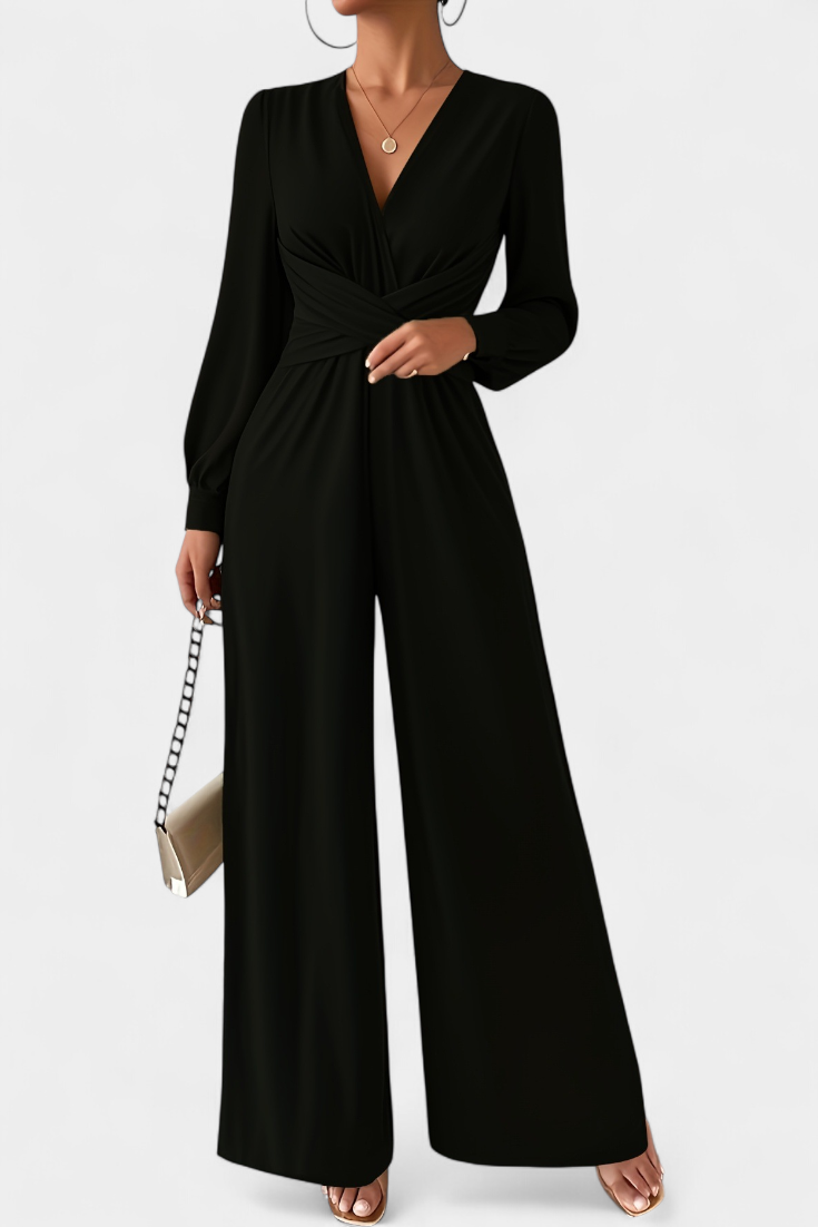 Eudora Traje Elegante de Mujer con Cuello en V