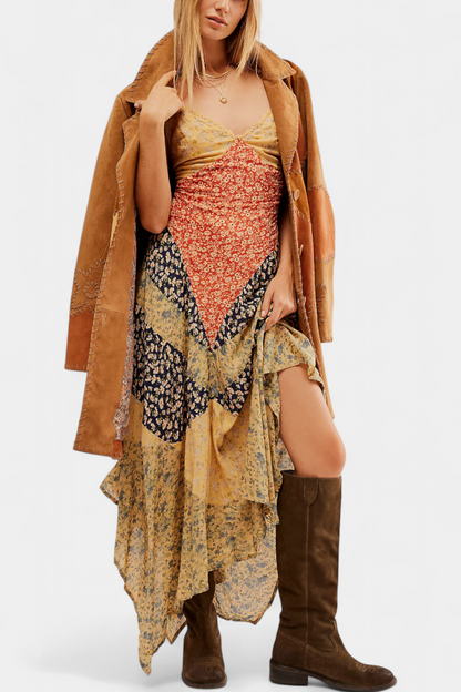 Francine Vestido Maxi En Las Flores